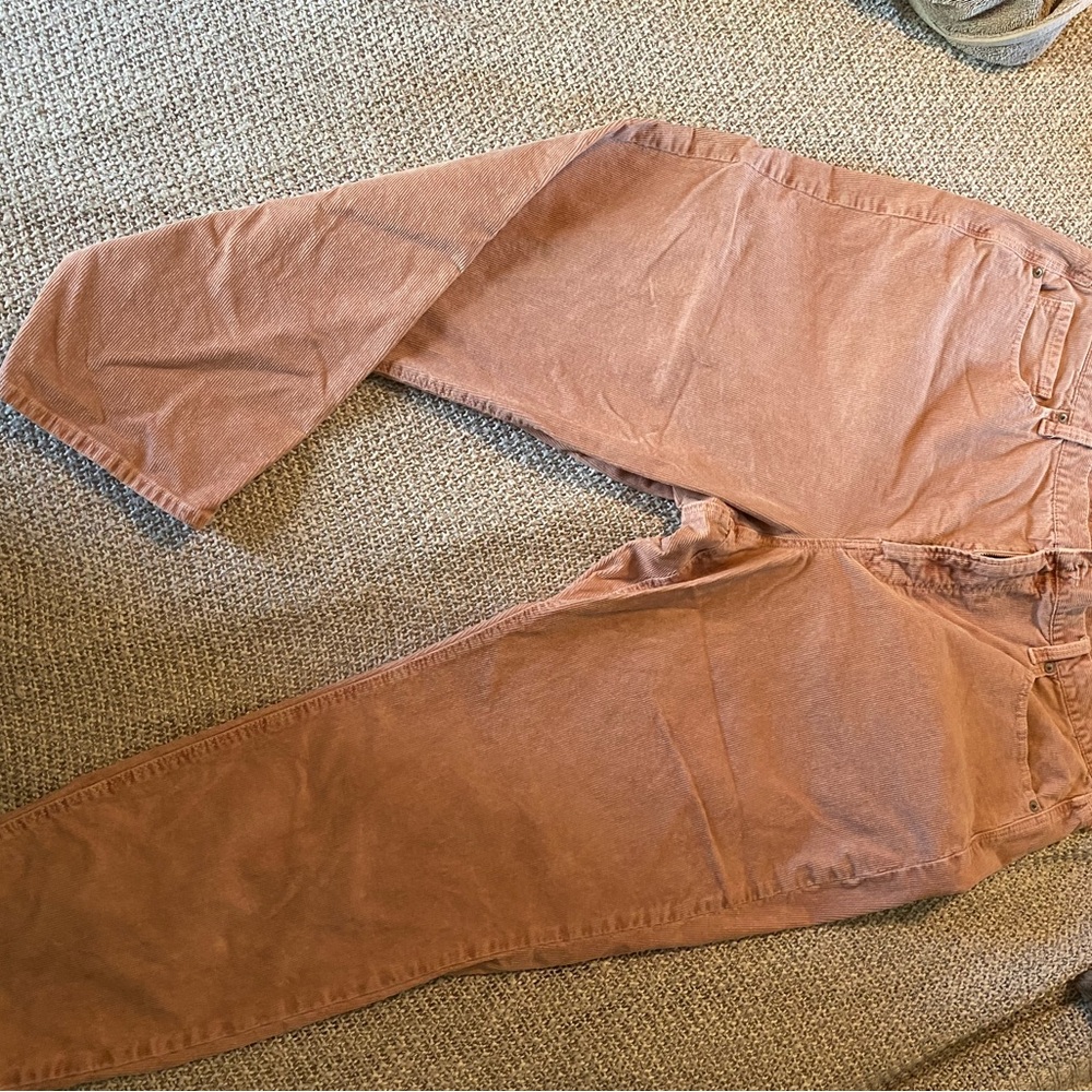 American Eagle Corduroy Mom Jeans